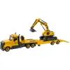 Конструктор Otamanko АВТОКОНСТРУКТОР Грузовик тягач с экскаватором (YW9085C)
