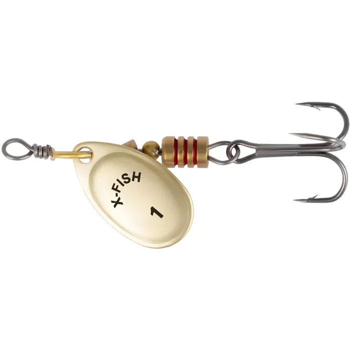 Блесна X-Fish Stark 2.5g 1 Gold (1917.05.74)