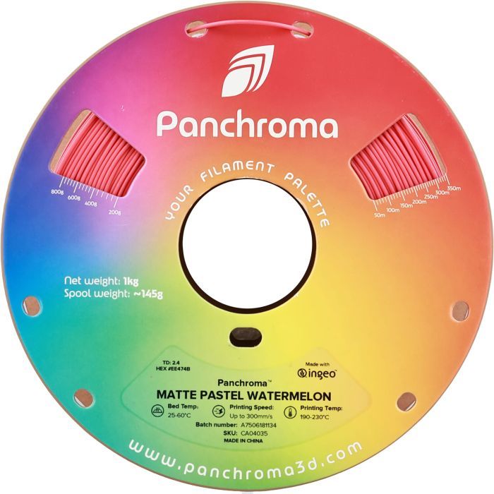 Пластик для 3D-принтера Polymaker PLA PANCHROMA MATTE 1,75mm 1kg COTTON WHITE (CA04016) изображение 2
