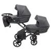 Коляска Bair 2 в 1 Kiwi DUO Soft для двійні BKD-219-1 графіт (681857) изображение 3