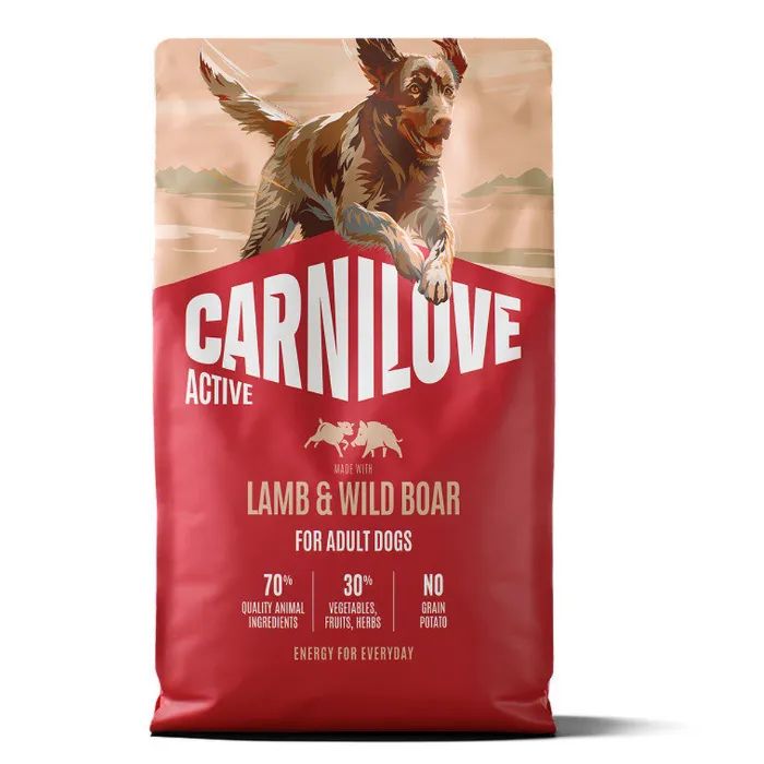 Сухий корм для собак Carnilove Active Lamb & Wild Boar 12 кг (8595602581139)