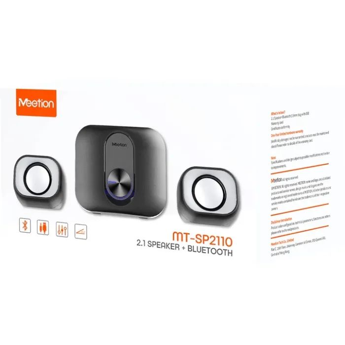 Акустическая система Meetion SP2110 Black (MT-SP2110-A) изображение 7