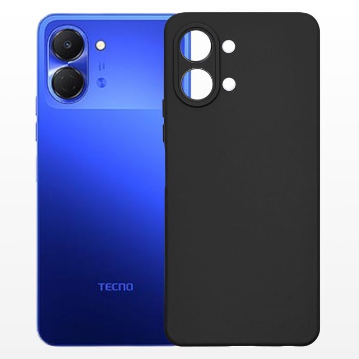 Чехол для мобильного телефона BeCover Silicone Tecno Spark Go 3 (KN3) Black (715691)