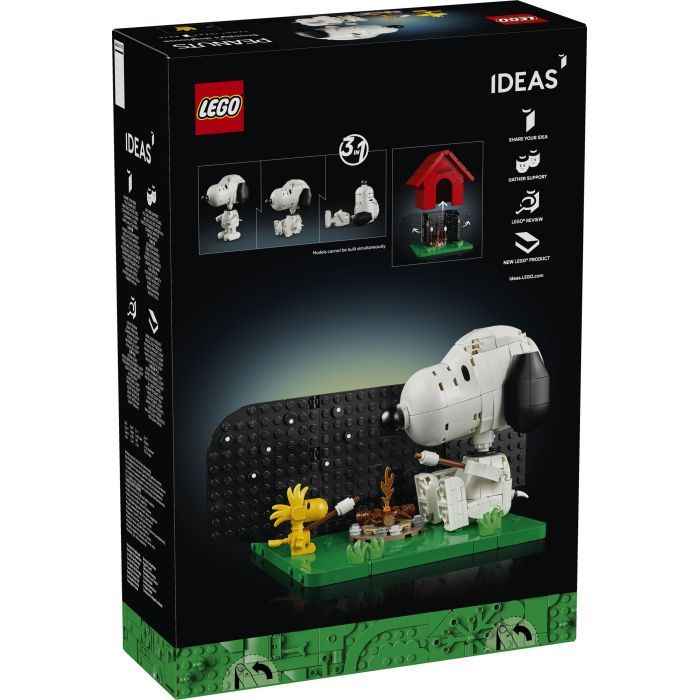 Конструктор LEGO Ideas «Мелочь»: будка Снупи (21368) изображение 10