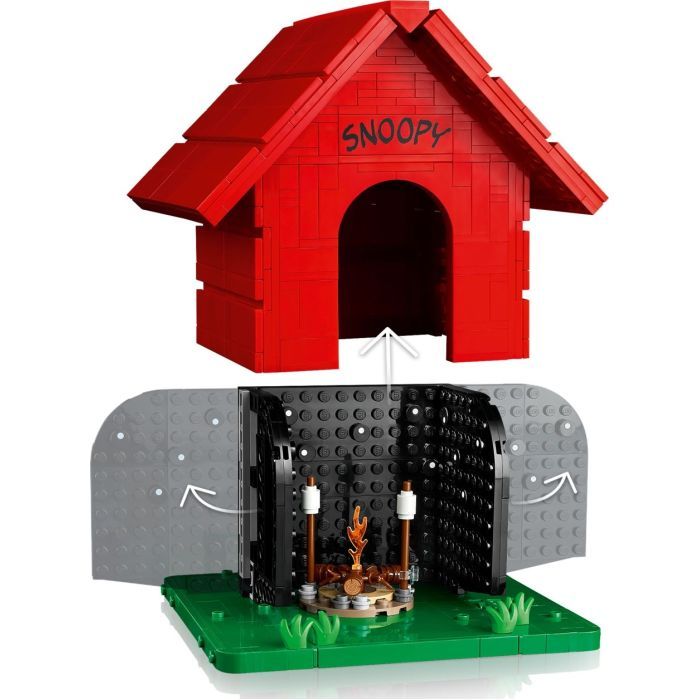Конструктор LEGO Ideas «Мелочь»: будка Снупи (21368) изображение 9