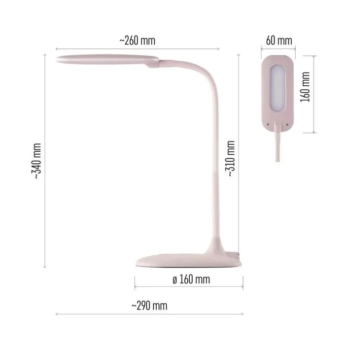 Настольная лампа EMOS STELLA PINK (Z7602P) изображение 2