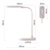 Настольная лампа EMOS STELLA PINK (Z7602P) изображение 2