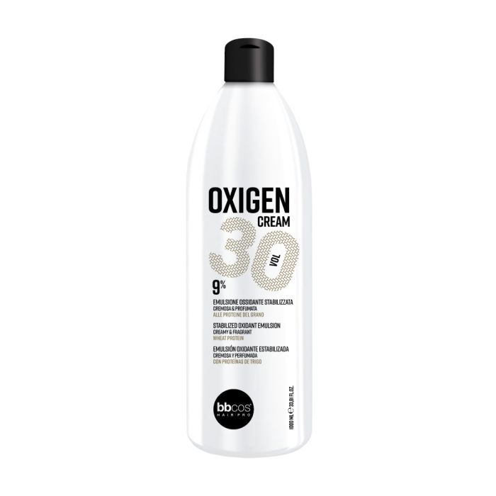 Окислювач для волосся BBcos Кремоподібний Oxigen Cream 9% 30 volume 1000 мл (8051566449972)