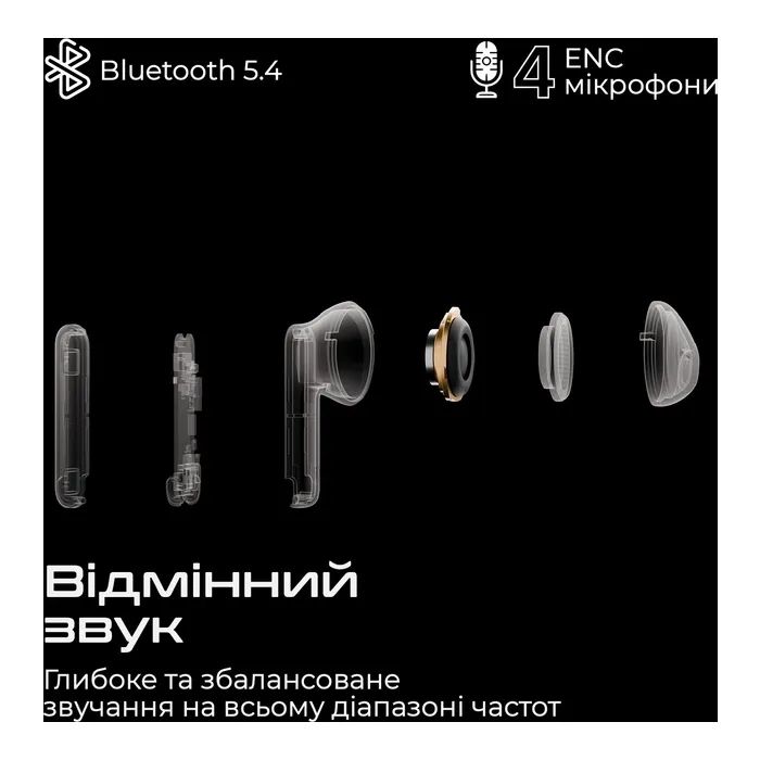 Наушники HiFuture ColorBuds3 Rose Gold (colorbuds3.rosegold) изображение 2