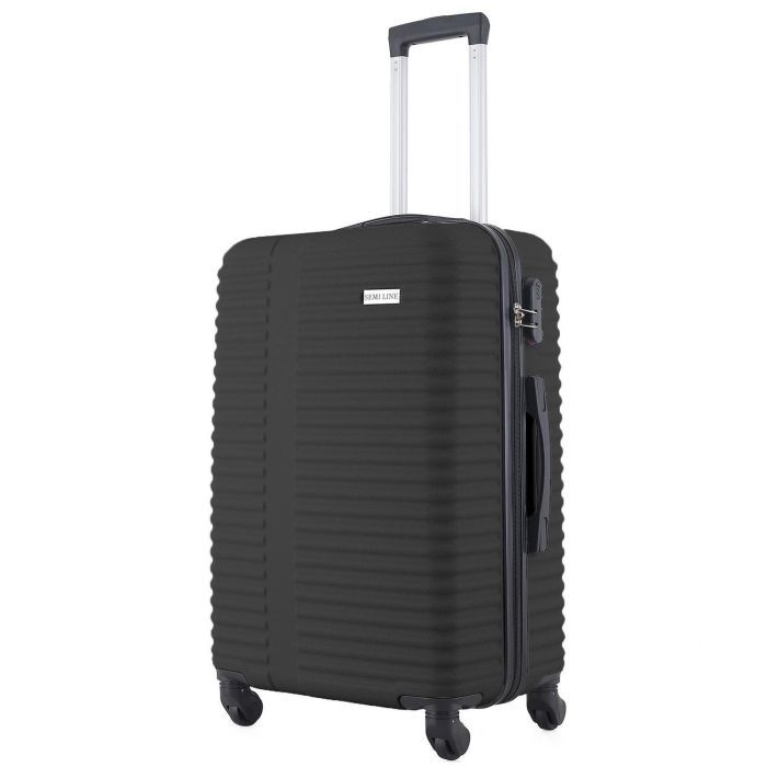 Чемодан Semi Line 20" (S) Black (T5647-2) (DAS303814)