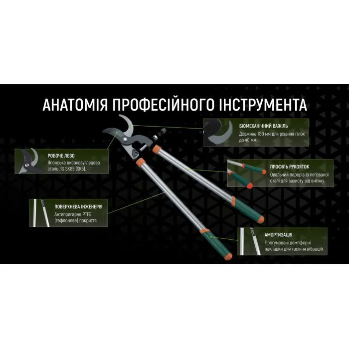 Секатор Alloid Pro, 780мм (LS-103780) зображення 10