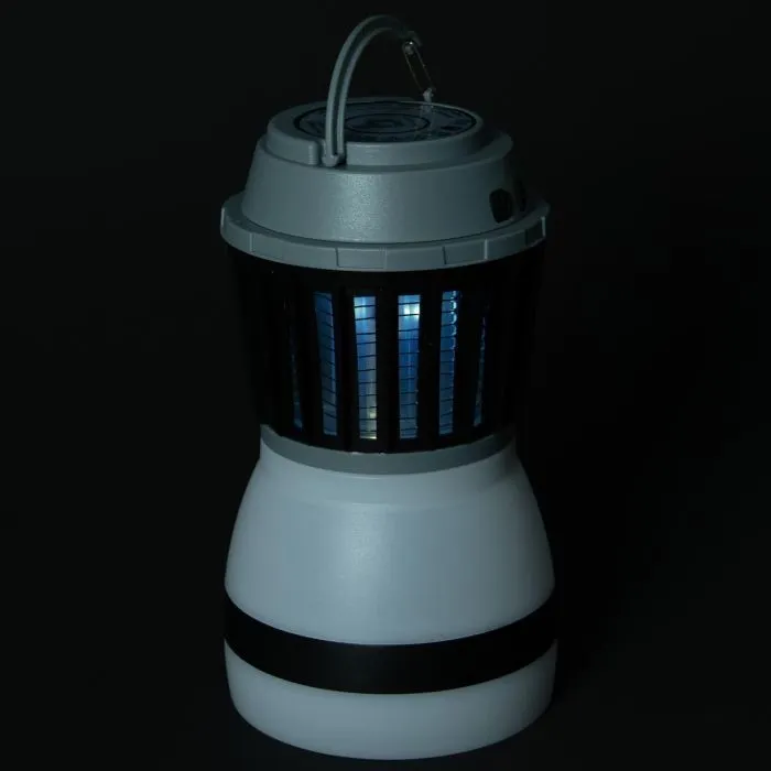 Фонарь Bo-Camp + знищувач комах Atom WP Rechargable 200 Lumen Grey/Black (5818805) (DAS303871) изображение 9