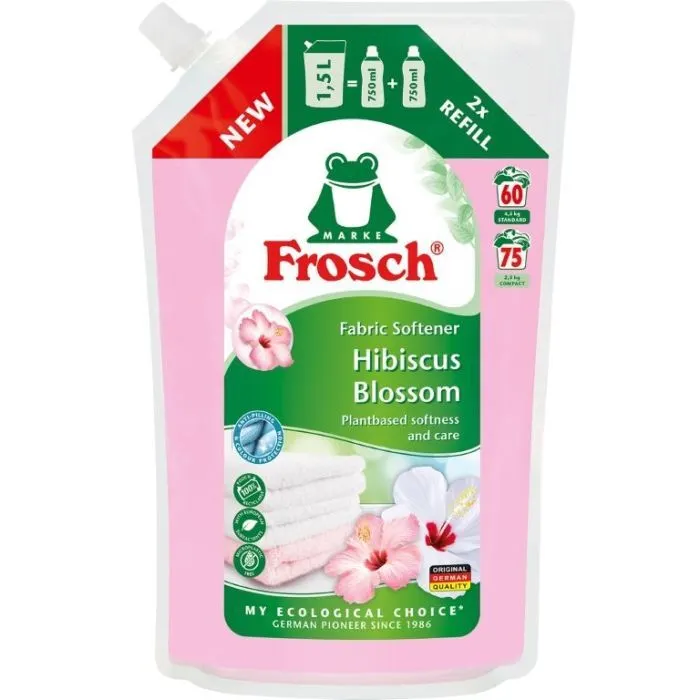 Кондиционер для белья Frosch Цветы гибискуса 1.5 л (4009175973740)