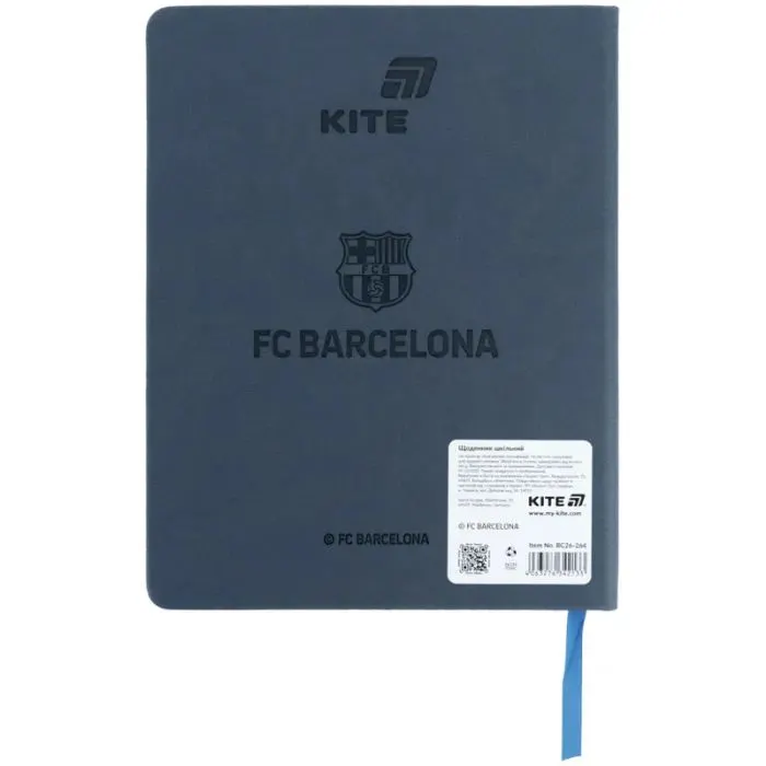 Дневник школьный Kite FC Barcelona, твердая обложка (BC26-264) изображение 7