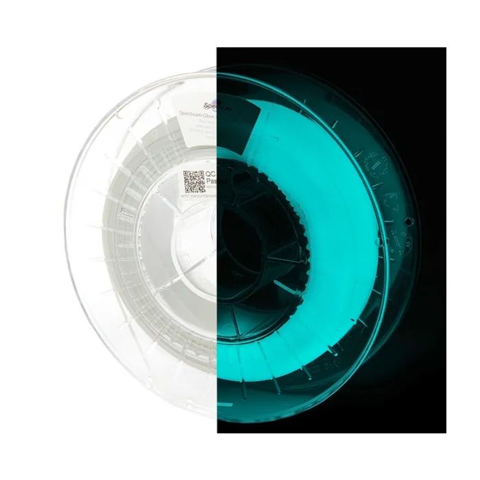 Пластик для 3D-принтера Spectrum PLA Glow in the Dark 1.75mm 1kg BLUE (80534) зображення 2