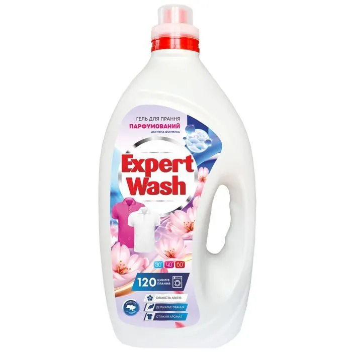 Гель для стирки Expert Wash Парфюмированный Свежесть цветов 6 л (4820197122189)