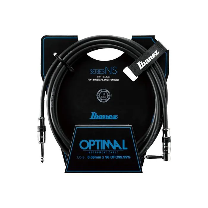 Инструментальный кабель Ibanez NS10L Instrument Cable Angled 3 m (231087)