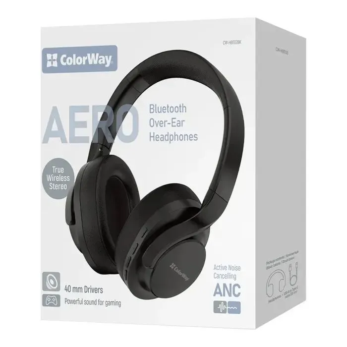 Навушники ColorWay Aero ANC Black (CW-HBT02BK) зображення 12