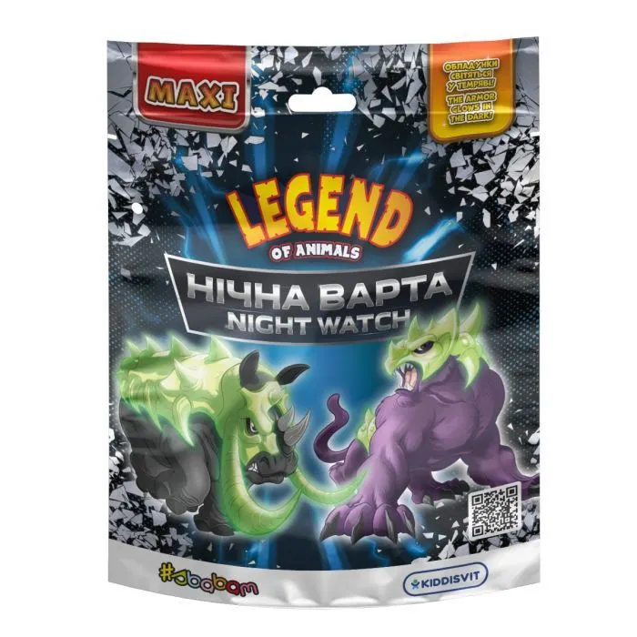 Антистресс #sbabam в виде животного серии Legend of animals Макси – Ночная стража (127/CN23)