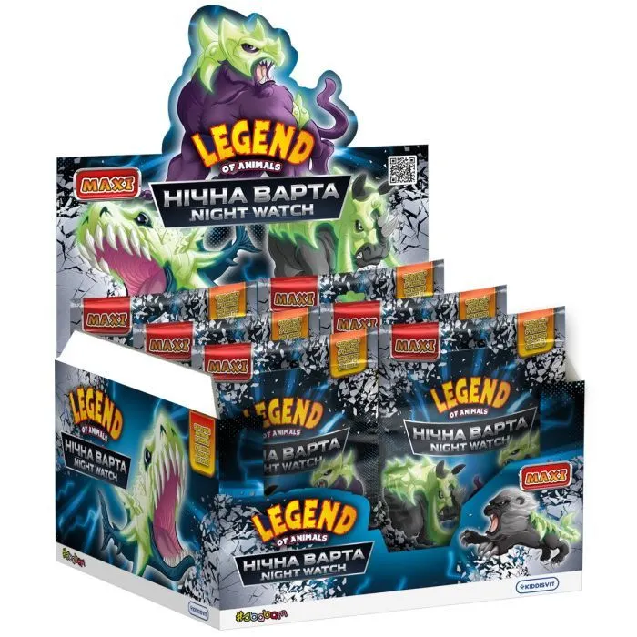 Антистресс #sbabam в виде животного серии Legend of animals Макси – Ночная стража (127/CN23) изображение 3