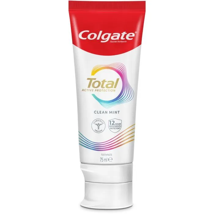 Зубна паста Colgate Total Active Protect Clean Mint Toothpaste 75 мл (8718951744776)