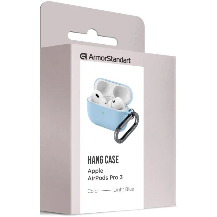 Чехол для наушников Armorstandart Hang Case For Apple AirPods Pro 3 Scarlet (ARM88283) изображение 8