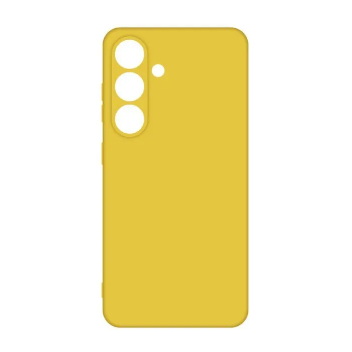 Чохол до мобільного телефона Intaleo Silicone Samsung Galaxy S25 Plus Yellow (1283126616822)