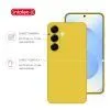 Чохол до мобільного телефона Intaleo Silicone Samsung Galaxy S25 Plus Yellow (1283126616822) зображення 3