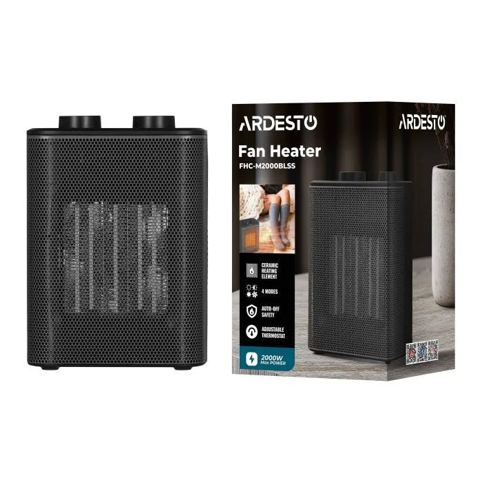 Обігрівач ARDESTO FHC-M2000BLSS зображення 10