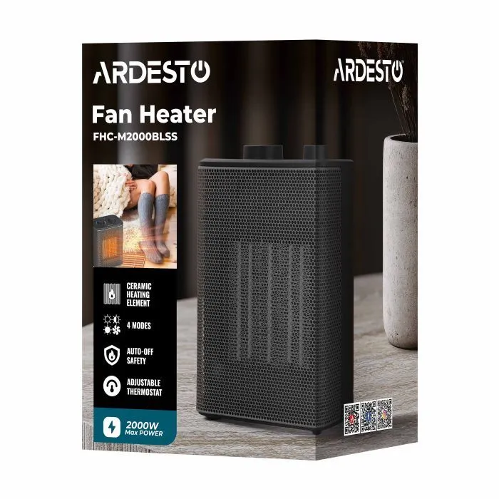 Обігрівач ARDESTO FHC-M2000BLSS зображення 9
