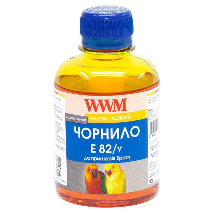 Чернила WWM EPSON StPhoto R270/290 Yellow (E82/Y)