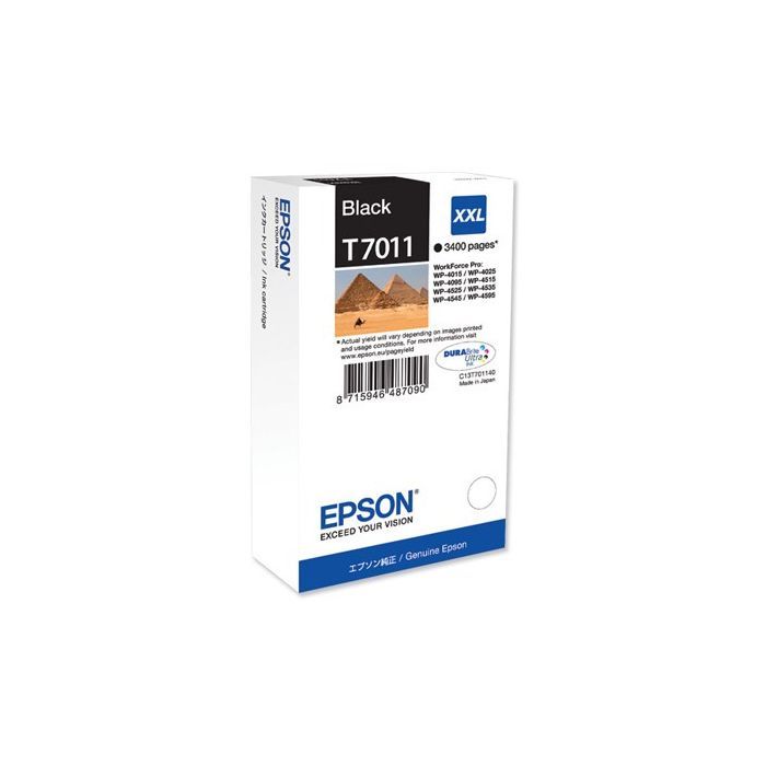 Картридж Epson WP 4000/ 4500 XXL black 3.4k (C13T70114010)