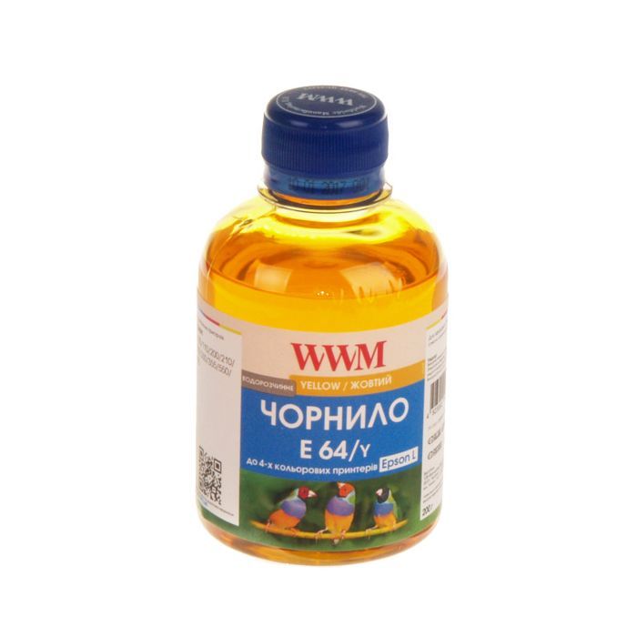 Чернила WWM EPSON L110/L210/L355 Yellow (E64/Y)
