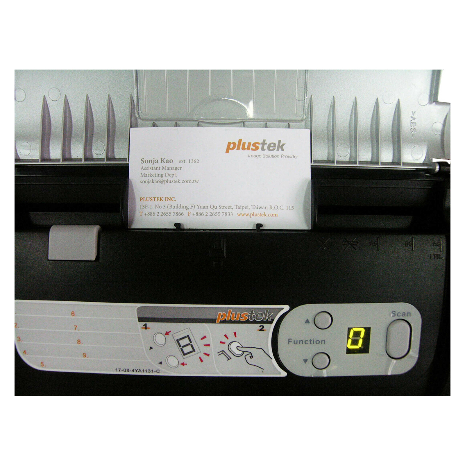 Сканер Plustek SmartOffice PS286 (0196TS) изображение 7