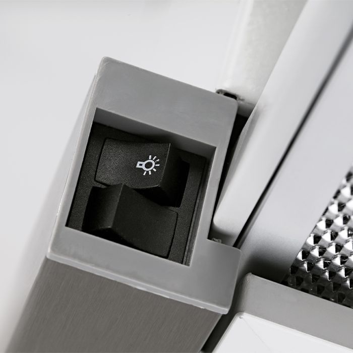 Витяжка кухонна Pyramida TL 60 FG IX WH зображення 7