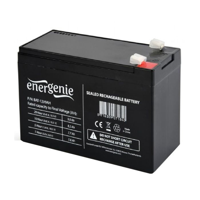 Батарея к ИБП EnerGenie 12В 9 Ач (BAT-12V9AH)
