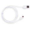 Дата кабель USB 2.0 AM to Micro 5P 1.0m Rainbow M White Vinga (CUM0100WH) зображення 4