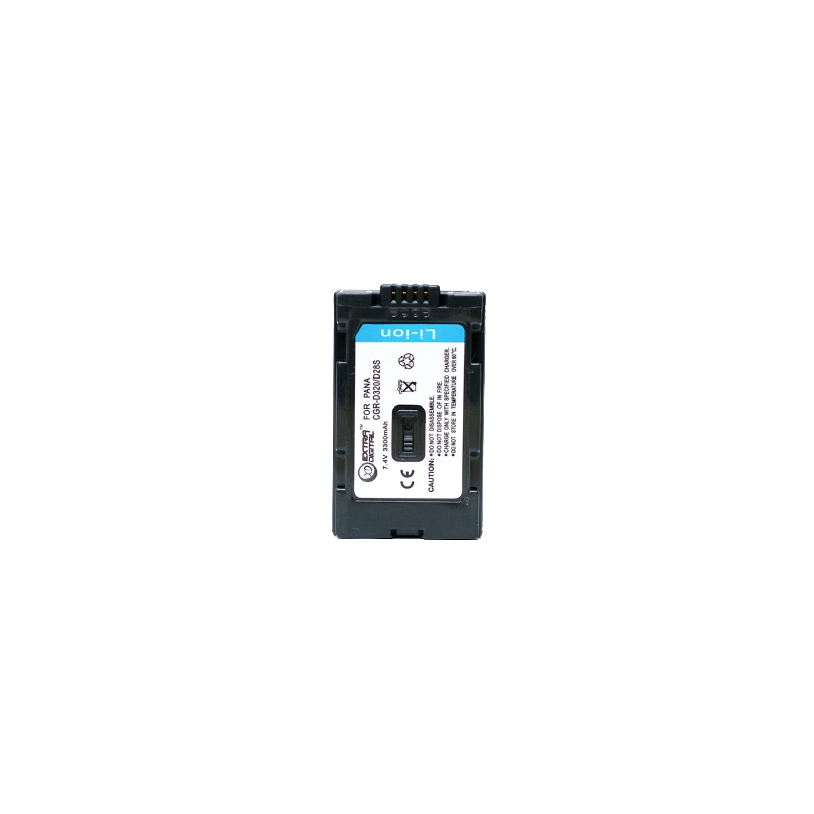Аккумулятор к фото/видео Extradigital Panasonic D320, D28S (BDP2556)