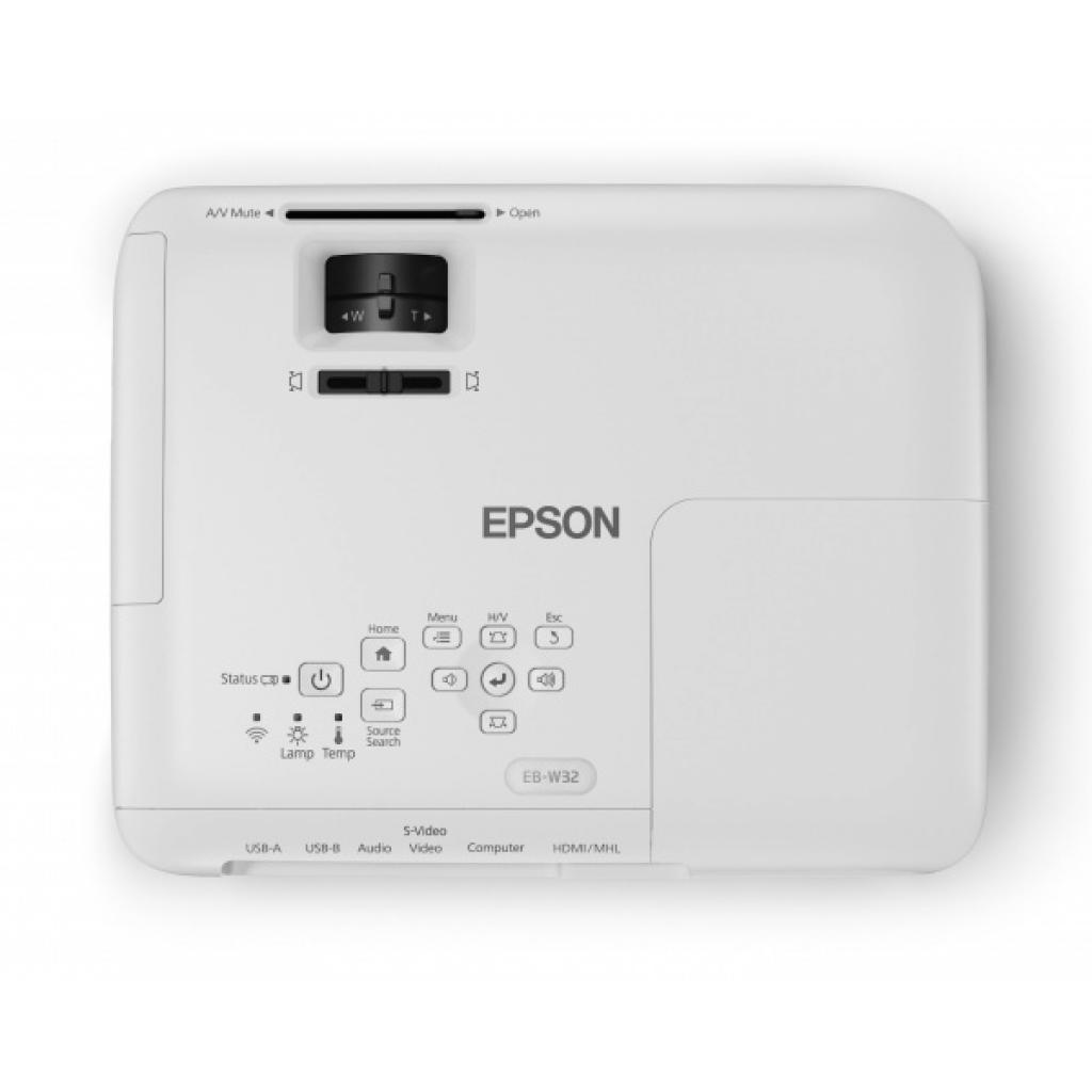 Проектор Epson EB-W32 (V11H721040) зображення 6