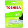USB флеш накопичувач Toshiba 64GB Hayabusa White USB 3.0 (THN-U202W0640E4) зображення 2