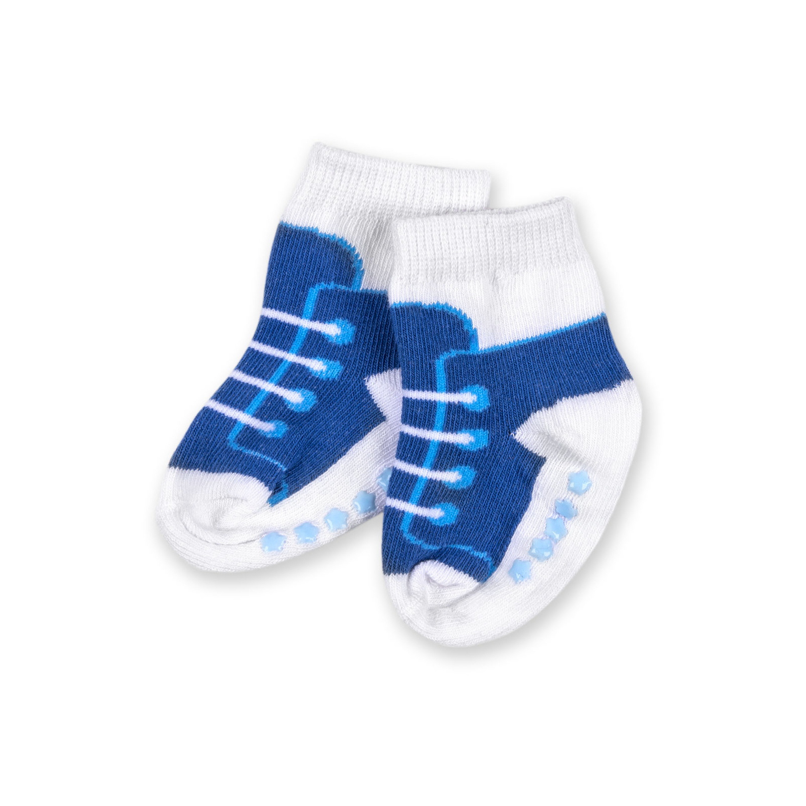 Шкарпетки дитячі Luvable Friends 3 пари неслизькі, для дівчаток (23117.0-6 F) зображення 2