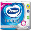 Туалетний папір Zewa Deluxe білий 3 шари 4 рулони (7322540313369) зображення 2