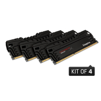 Модуль памяти для компьютера DDR3 16GB (4x4GB) 1866 MHz Kingston Fury (ex.HyperX) (HX318C9T3K4/16) изображение 2