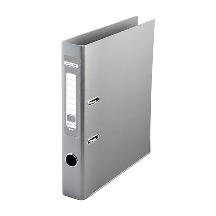 Папка - регистратор Buromax А4 double sided, 50мм, PP, gray, built-up (BM.3002-09c)