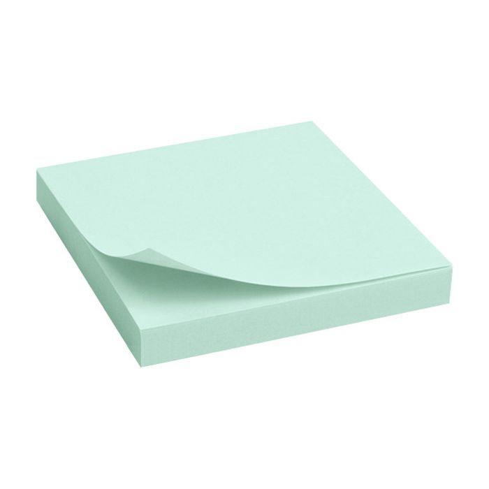 Бумага для заметок Axent with adhesive layer 75x75мм, 100sheets., pastel green (2314-02-А)