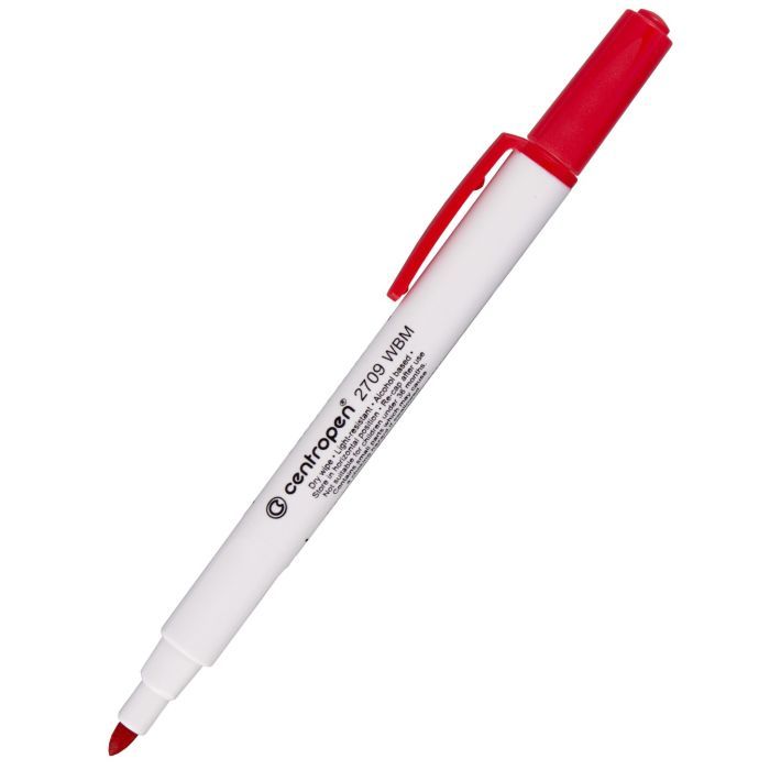 Маркер Centropen Board 2709 1-2 мм, round tip, green (2709/04)