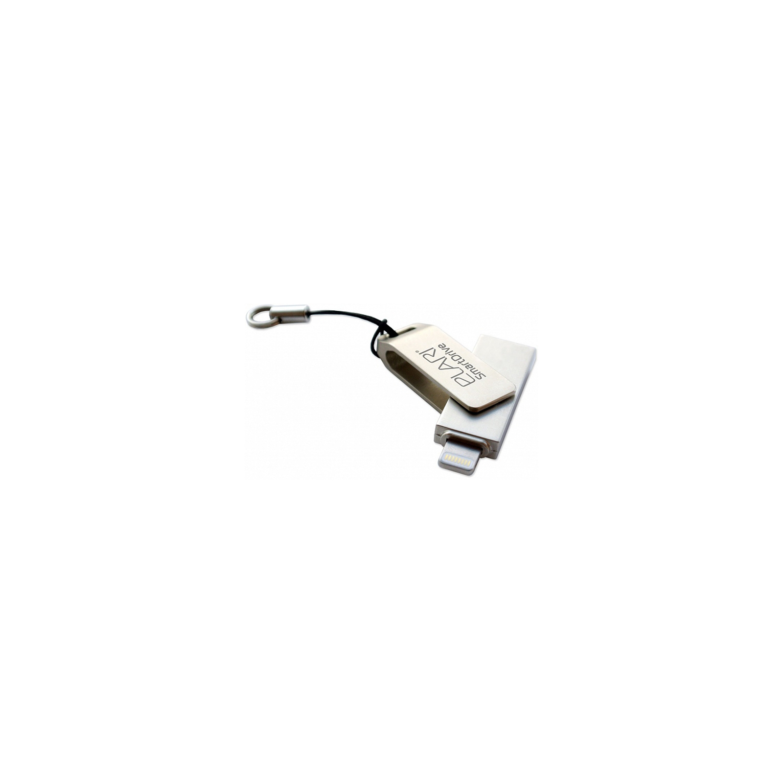 USB флеш накопичувач Elari 128GB SmartDrive Silver USB 2.0/Lightning (ELSD128GB) зображення 2