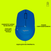 Мышка Logitech M280 Blue (910-004290) изображение 5