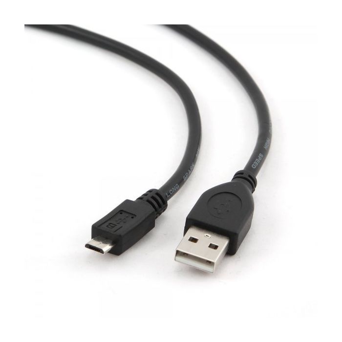 Дата кабель USB 2.0 AM to Micro 5P 1.8m Cablexpert (CCP-mUSB2-AMBM-6)