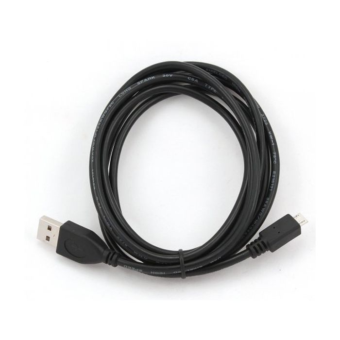 Дата кабель USB 2.0 AM to Micro 5P 1.8m Cablexpert (CCP-mUSB2-AMBM-6) изображение 2